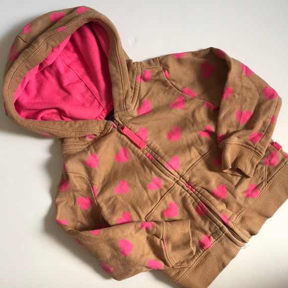 gap heart hoodie